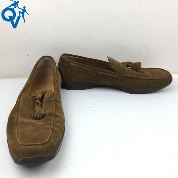 Salvatore Ferragamo Suede Tassel Loafers Size 10D main image 10